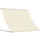 vidaXL Tenda na uvlačenje krem 250 x 150 cm od tkanine i čelika | shoptok.hr