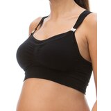RELAX MATERNITY grudnjak za dojilje sa čipkom,crni,S | Eponuda.ba