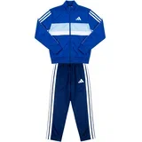 Trenirka komplet Seasonal Essentials Tiberio 3-Stripes Tricot Track Suit Kids Modra