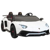  Licencirani auto na akumulator Lamborghini Aventador SV STRONG - dvosjed - bijeli | shoptok.hr