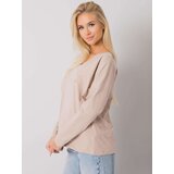 RUE PARIS Blouse-RV-BZ-7210.64P-beige | Shoptok.si