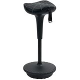  Uredska stolica s funkcijom okretanja ergonomska stolica podesiva visina 65 5-83 5 cm nagibna 120° crna Cijene