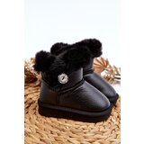 Boto Lined Snow Boots with Fur Black Bessie | ePonuda.com