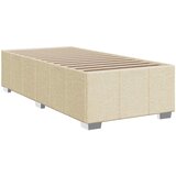  LED okvir za krevet s madracem Krem 100 x 200 cm Tkanina | shoptok.hr