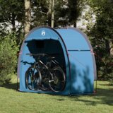 vidaXL Zadnji shranjevalni šotor s streho Modra 210 x 90 x 174 cm | Shoptok.si