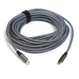  Data kabl Fast Charging fast Data Transfer Type c na Type c sivi 8m | ePonuda.com