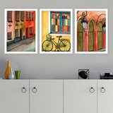 Wallity Set uramljenih slika 3BC_255218, 3 Dela | ePonuda.com