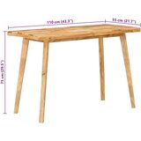  Blagovaonski stol Prirodna 100 x 55 x 75 cm Čvrsto drvo manga | shoptok.hr