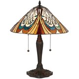  Endon 64163 - Stona lampa Tiffany HECTOR 2xE27/60W/230V prečnika 40 cm | Eponuda.com