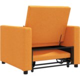  3-u-1 pojedinačni kauč na spavanje pretvoriv žuti tamni materijal | shoptok.hr