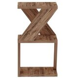 Hanah home Pomoćni stolić Albeni, 29,6x54,2x29,6 cm, Boja oraha | Eponuda.ba