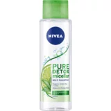 Nivea pure detox micellar osvežujoč razstrupljevalen šampon 400 ml za ženske