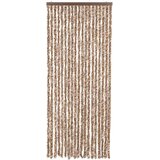  Zastor protiv muha bež-tamnosmeđi 56x185 cm od šenila | shoptok.hr