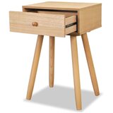  Noćni Ormarići 2 kom Masivna Borovina 40x30x61 cm Smeđi | shoptok.hr