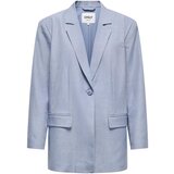 Only Jakne & Blazerji Onllinda Ls Boyfr Mel Blazer Tlr Noos 15328158 Modra Cene