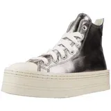 Converse CHUCK TAYLOR ALL STAR MODERN LIFT PLATFORM METALLIC Srebrna