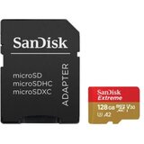 San Disk 128GB sdxc extreme micro sd pro deluxe 190MB/s sa adapterom | ePonuda.com
