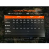 Fenix HM55RABL - LED prigušiva punjiva čelna lampa LED/USB 1600mAh IP68 1200lm 141,2 h crna | Eponuda.com