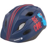 Polisport dječja biciklistička kaciga S JUNIOR plava - 52-56cm | shoptok.hr