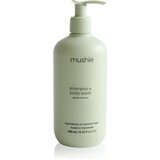 Mushie Organic Baby gel za prhanje in šampon 2v1 za otroke Green Lemon 400 ml Cene