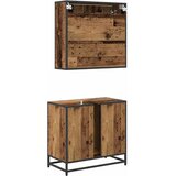  Set namještaja za kupaonicu 2 kom. Staro drvo 65 x 33 x 60 cm | shoptok.hr