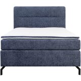 Esposa POSTELJA BOXSPRING 140 cm x 200 cm , tekstil modra | Shoptok.si