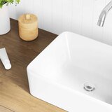  Umivaonik 40 x 30 x 13 cm keramički bijeli | shoptok.hr