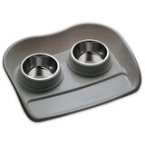 Leopet neklizajući čelični poslužavnik sa dve posude 66x49x12cm | ePonuda.com