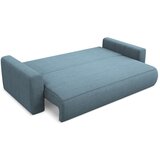 Makamii Svijetlo plava sklopiva/s prostorom za odlaganje sofa 238 cm Kapua – | shoptok.hr