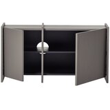WOOOD Siva TV omarica v jesenovem dekorju 102x53x44 cm Brock – | Shoptok.si