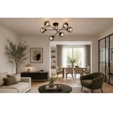 Brilagi Plafonski luster DIOR 6xE27/60W/230V crna/zadimljeno-siva | Eponuda.com