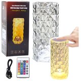  Kristalna LED noćna lampa 16 boja s daljinskim upravljačem na dodir | shoptok.hr