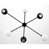 Jupiter 1997 - luster na šipci MOKA 3xGU10/10W/230V + 3xG9/10W/230V crna/bela | Eponuda.com