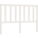  Uzglavlje za krevet bijelo 166 x 4 x 100 cm od masivne borovine | shoptok.hr