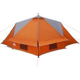  Teepee šator za 4 osobe Siva i narančasta 388 x 320 x 169 cm | shoptok.hr