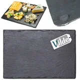 Pravokoten kamnit skrilavec servirni pladenj 30x20cm, (21226804)