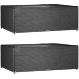 Maison Chic Prevleka za zunanjo pohištvo - Prevleka za vrtno pohištvo 2 kosa 230x165x80 cm pravokotna, (21795529) | Shoptok.si
