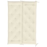  Jastuk za vrtnu klupu krem bijeli 150x(50+50)x7 cm od tkanine | Eponuda.com