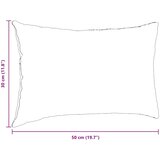  Jastučići za sofu 2 pcs Bež 50 x 30 cm tkanina | shoptok.hr