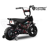 Nitro Motors Električni kolo Eco Flee 300W 24V Črno zelena | Shoptok.si