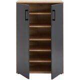 XORA omara za čevlje antracit, hrast artisan | Shoptok.si