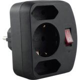 REV Adapter surge protection black, 3-gap, switch Cijene