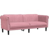  2-dijelni set sofa ružičasti baršunasti | shoptok.hr