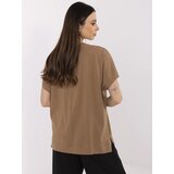 Calimera Blouse-CLM-BZ-1701.81-light brown | Shoptok.si