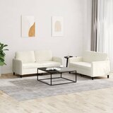 2-dijelni set sofa krem baršunasti Krema | shoptok.hr
