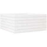  Vrtna sadilica bijela 50 x 50 x 23 cm od masivne borovine | shoptok.hr