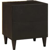  Noćni ormar 2 pcs Crna i zlatna 40 x 33 x 46 cm | Eponuda.ba