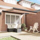  Povlačivi tende Šareni 300 x 250 cm Platno i Aluminij | shoptok.hr