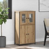 Highboard Umjetnički hrast 62 x 32 x 106,5 cm Konstruirano drvo | shoptok.hr