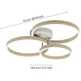 Eglo 39895 -led prigušiva plafonski luster cadinaro LED/12,5W/230V + 2xLED/15,5 | Eponuda.com